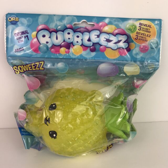 ORB Squishies Bubbleezz Jumbo Jelly Percy Pinapaws 3 Secret Charms for sale online | eBay