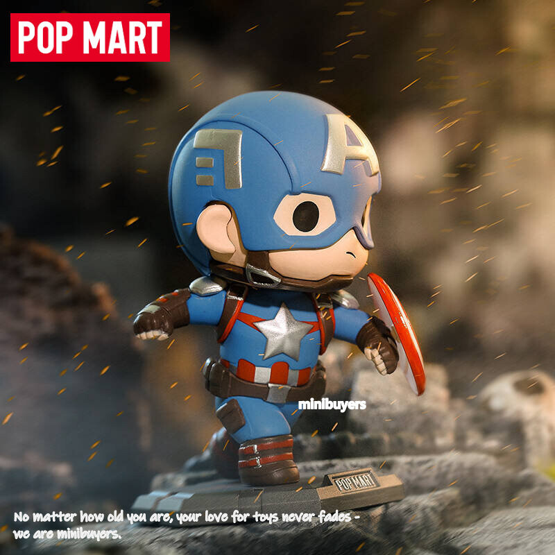 POP MART Marvel Avengers Art Toy Figure Blind Box - CAPTAIN