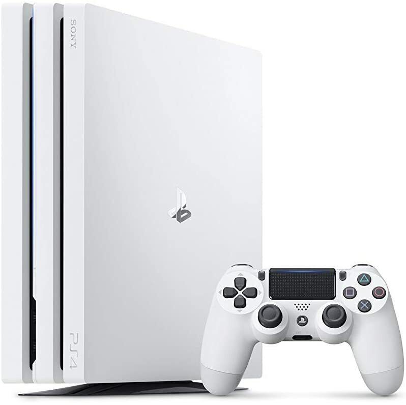 SONY Playstation 4 Pro PS4 Glacier White Console 1TB CUH-7200BB02