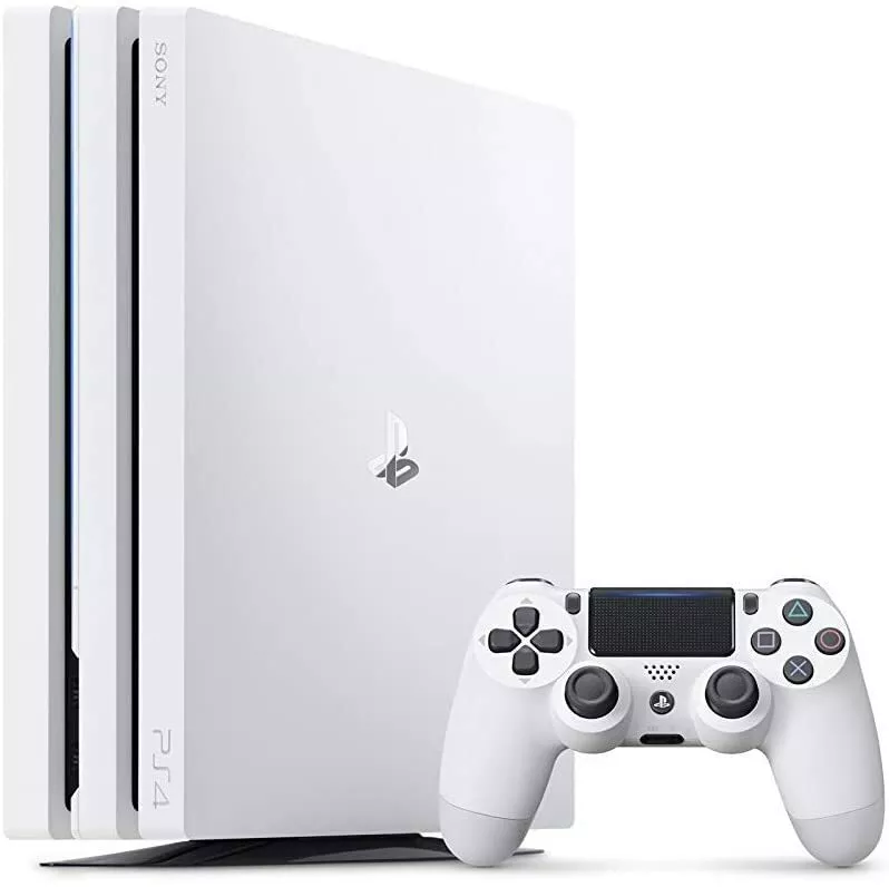 SONY Playstation 4 Pro PS4 Glacier White Console 1TB CUH-7200BB02 w/box