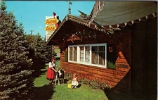 Alpine Alpa Wilmot Ohio Vintage Postcard Swiss Chalet House