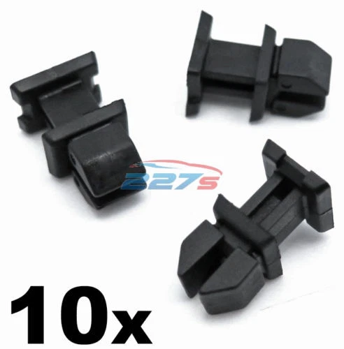10x Mercedes Boot Trim Clips- Plastic Fasteners A12499007921 CLK CLS SL SLK etc