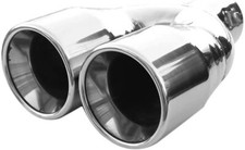 Auspuffblende Endrohr Edelstahl Doppel Für Mercedes Benz Viano A C CLC CLS G GL