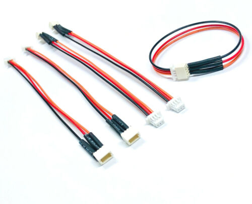 10x 15cm JST-SH 1.0mm 1.0 SH Micro 3Pin Servo Verlängerung Kabel Stecker 26AWG - Bild 2 von 8