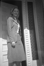 Maria Montez 1950's Candid Photo Shoot original 2.5 x 3.5 Camera Negative