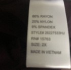 Just My Size Purple (wine)  Pointe Snap Bottom Leggings Pants 3X NEW — photo 6