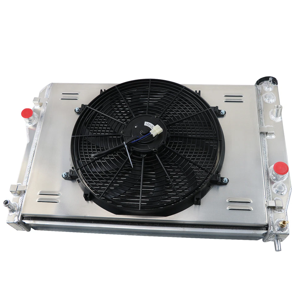 4 ROW RADIATOR SHROUD FAN FIT 1993-2002 96 CHEVY CAMARO PONTIAC FIREBIRD 5.7L V8 Foto 3 de 4