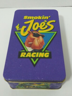 Vintage Smokin' Joe's Racing Tin Match Box ~ Empty ~ Camel Cigarettes 1994 