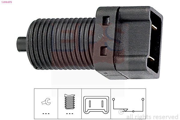 Bremslichtschalter FÜR Volvo S40 I (644), Volvo V40 Kombi (645) - EPS 1.810.075-image