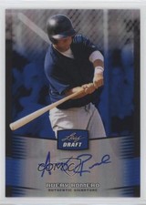 2012 Leaf Metal Draft Blue 8/25 Avery Romero #BA-AR2 Auto 1x9