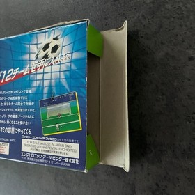 J League Winning Goal Famicom Game Box No Manual Untested Junk Japan