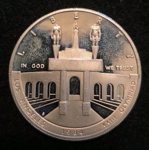Photo of a 1984 Olympic Commemorative from an eBay listing that sold on Jun 20, 2026