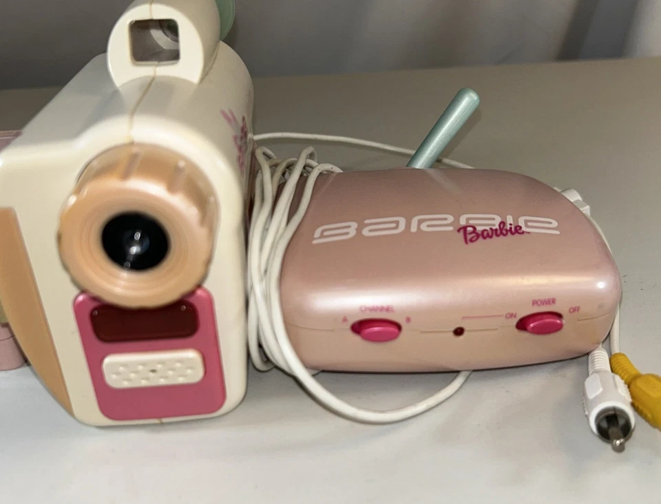 Barbie Videocámara Inalámbrica Juego Juego 2005-Piezas Faltan Foto 3 de 3