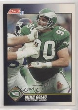 1991 Score Mike Golic #519 0l1