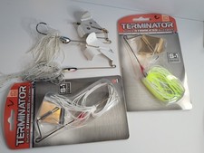 Lot Of 4 Buzzbaits, 2-NIP Terminator S-1, 1-Damiki MTB 1 Unknown. Lure LotSKU-D5