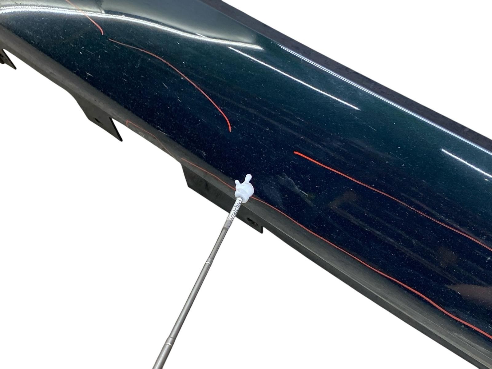 2015 ASTON MARTIN RAPIDE RIGHT PASS SIDE SKIRT ROCKER MOLDING PENTLAND GREEN