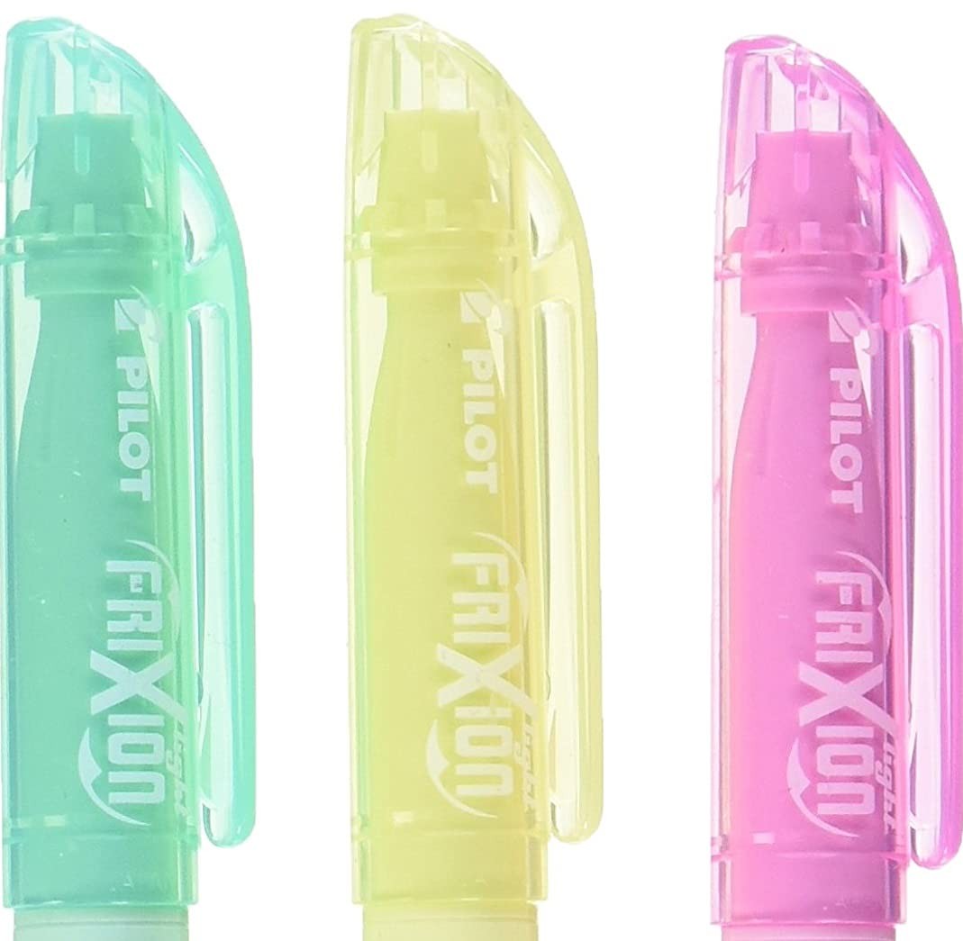 PILOT Highlighter Frixion Light Soft Color 3color Set SFL-30SL-3CS
