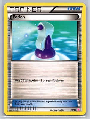 Potion 24/30 XY Kalos Starter Set Regular Finish Trainer Item TCG 2014