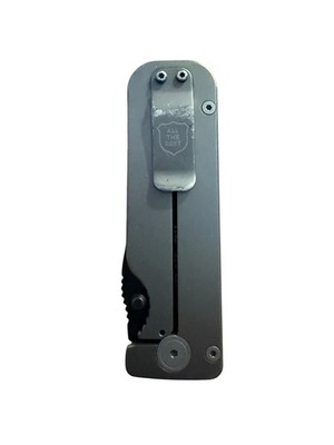 Civilware BRS STRIKER Titanium Frame Lock Drop Point Plain Edge Knife w/ Clip
