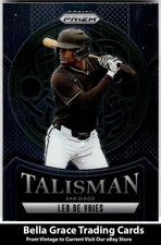 2025 Panini Prizm Leo De Vries #17 San Diego Padres Talisman MLB Baseball