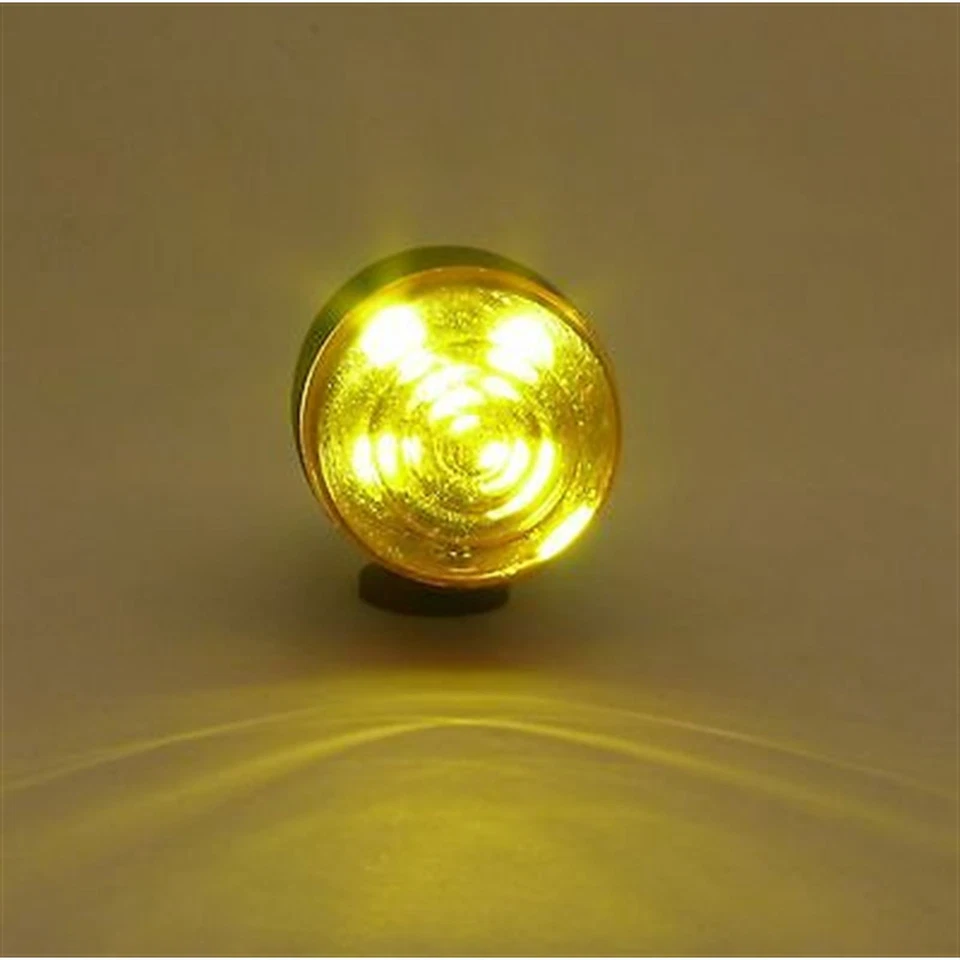 Luz de señal de giro de bala de doble filamento LED de metal negro mate 43-u0726a Foto 4 de 4