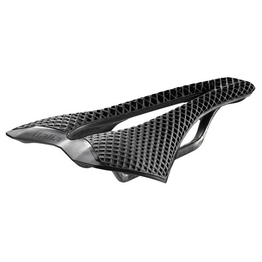 Selle Italia SLR 3D Carbon L3 Bike Saddle - Lightweight 3D Printed Carbon Rails