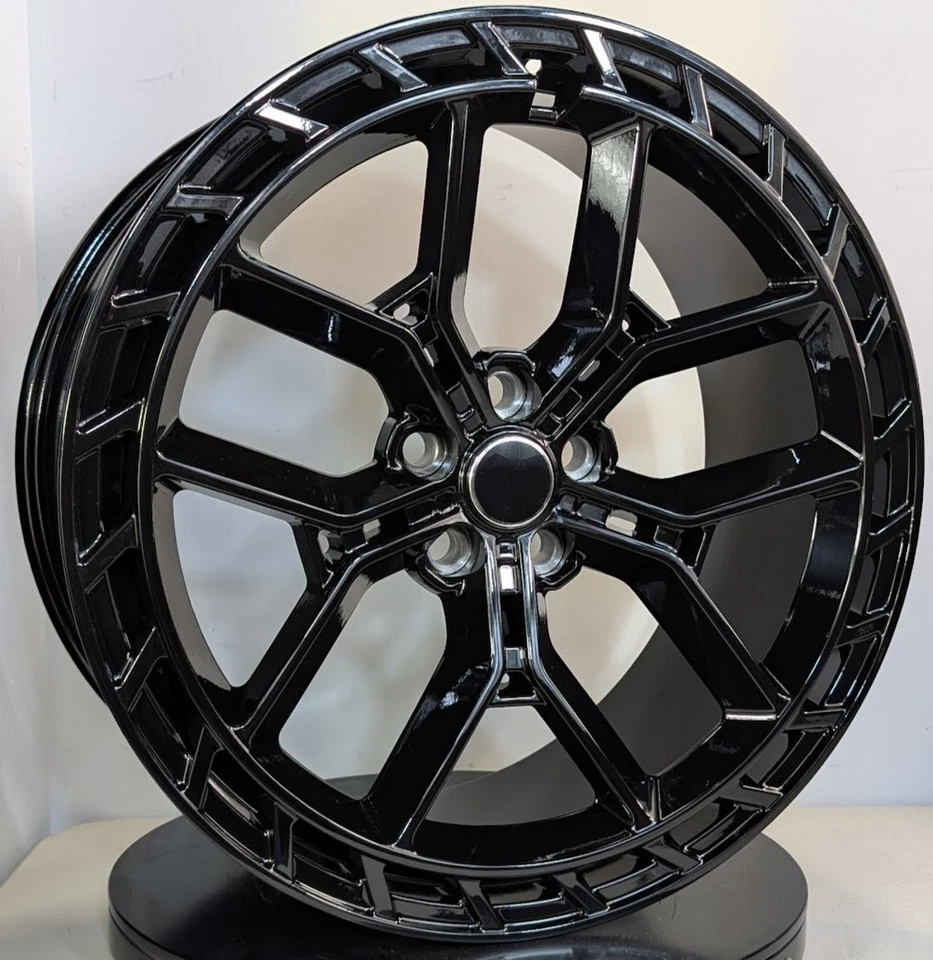 22" Black Wheels Rims Set4️⃣ Fits Land Rover Range Rover Sport HSE Autobiography Foto 3 de 4