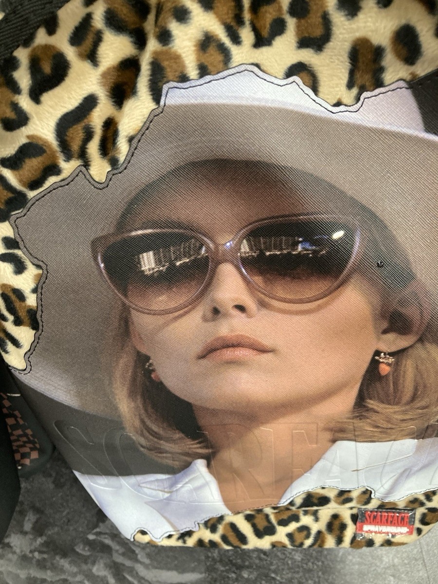 Sprayground x Scarface Elvira Hancock Leopard Backpack Limited