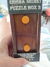 Explorer Enigma Secret Puzzle Box Money and Gift Card Holder Trick Lock