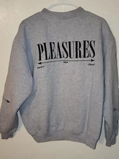 Pleasures Intersection Crew Neck Sweatshirt Size Medium 