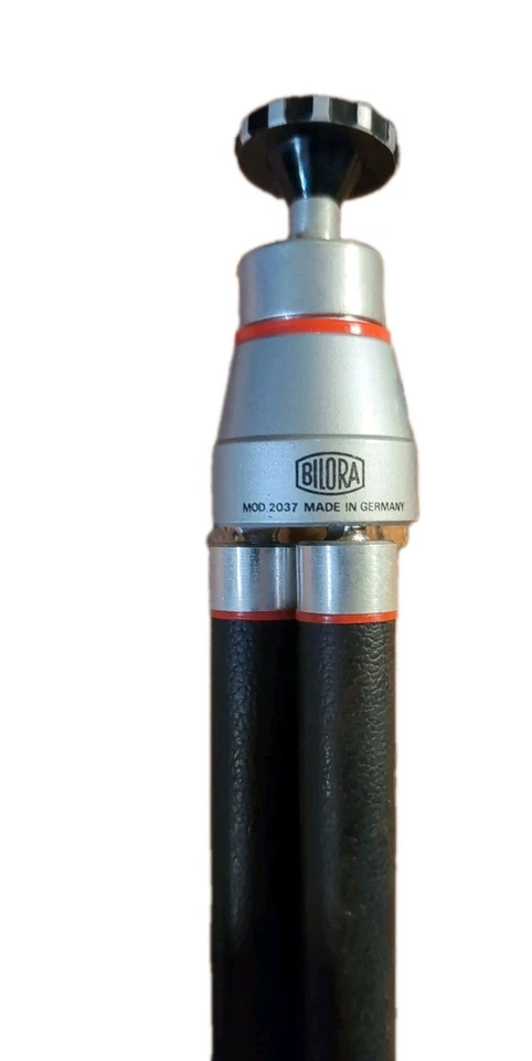 BILORA Biloret Compact Telescoping Tripod Ball Joint Model 2037 Made in Germany - Image 2 of 4