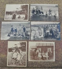 Antique Photos Photography German Set of 6 pcs 1920s holidays by the sea