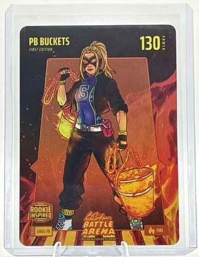 2026 Bo Jackson Battle Arena PB Buckets Grillin Fire Paige Bueckers RC GRILL-78!