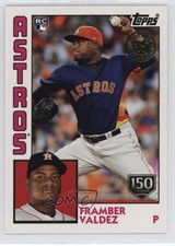 2019 Topps 1984 Baseball Rookies 150th Anniversary /150 Framber Valdez l5w