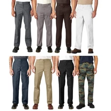 Dickies Men's 874 Pants Classic Original Fit Work School Uniform Straight Leg