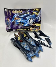 2003 DC Batman 20" Batmobile w/ Detachable Motorcycle, Batman & Robin Figure Inc