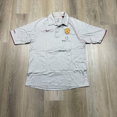 #ad #ad Manchester United Shirt Mens Large Premier League Soccer Football Nike Vodafone $14.00