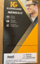 12 PAIR KLEENGUARD NEMESIS SAFETY GLASSES CLEAR CAMO LENS SUNGLASSES 855799