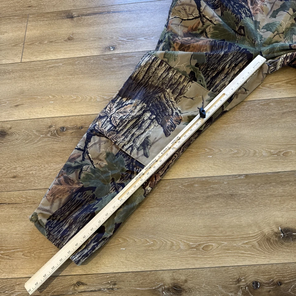 Cabela’s Dry Plus Pants Mens L Realtree Camo Micro Fleece Hunting Vintage - Image 4 of 4