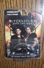 GreenLight Hollywood Supernatural 1967 Chevy Impala Sport Sedan 1:64 Black