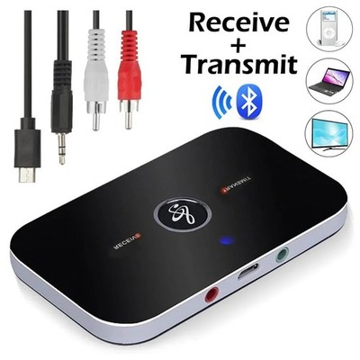 Bluetooth Transmitter & Receiver Wireless Adapter For Home stereos/speakers.