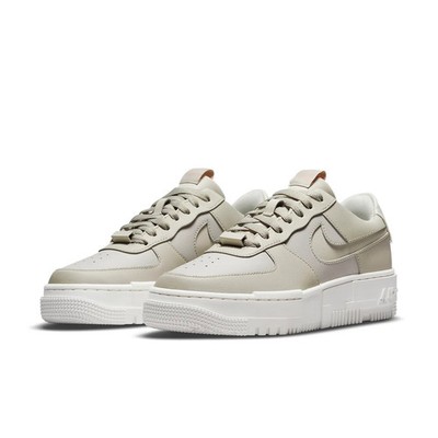 Nike Air Force 1 Low Pixel Light Stone Wmns Schuhe CK6649-104 EU-37,5 US-6,5 ...