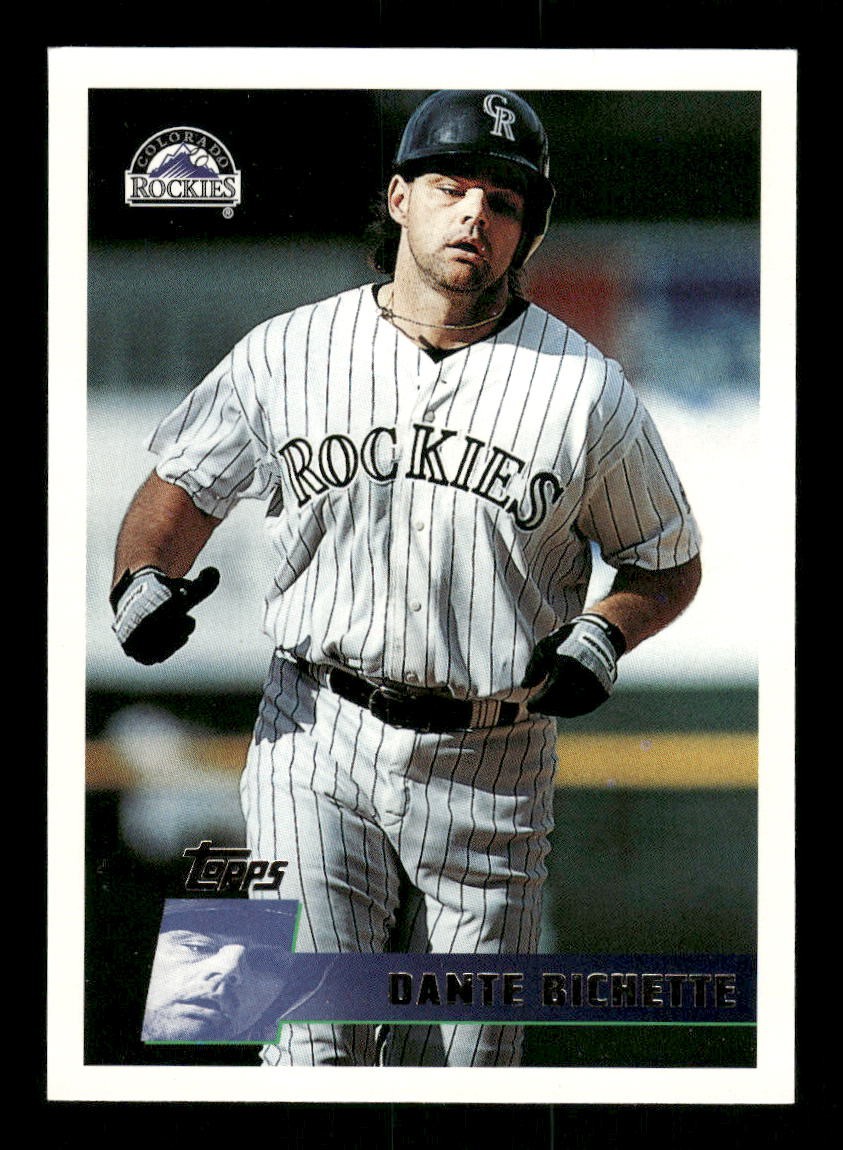 Dante Bichette 1996 Topps #195 Colorado Rockies NM