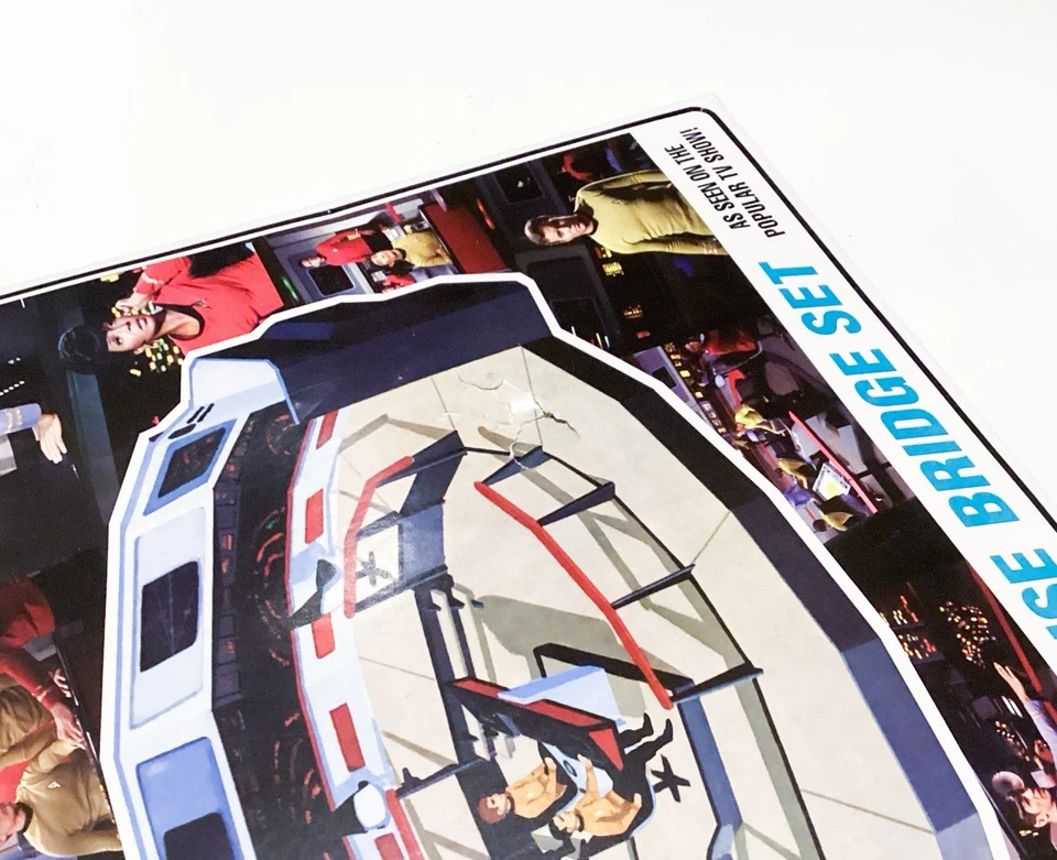 Star Trek Enterprise Bridge AMT 31720 Model Kit Sealed Vintage - Image 4 of 4