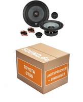 Lautsprecher Boxen Vorne Hifonics ZS6.2E FüR Toyota GT86 ZN6 2X Tief-MitteltöNer