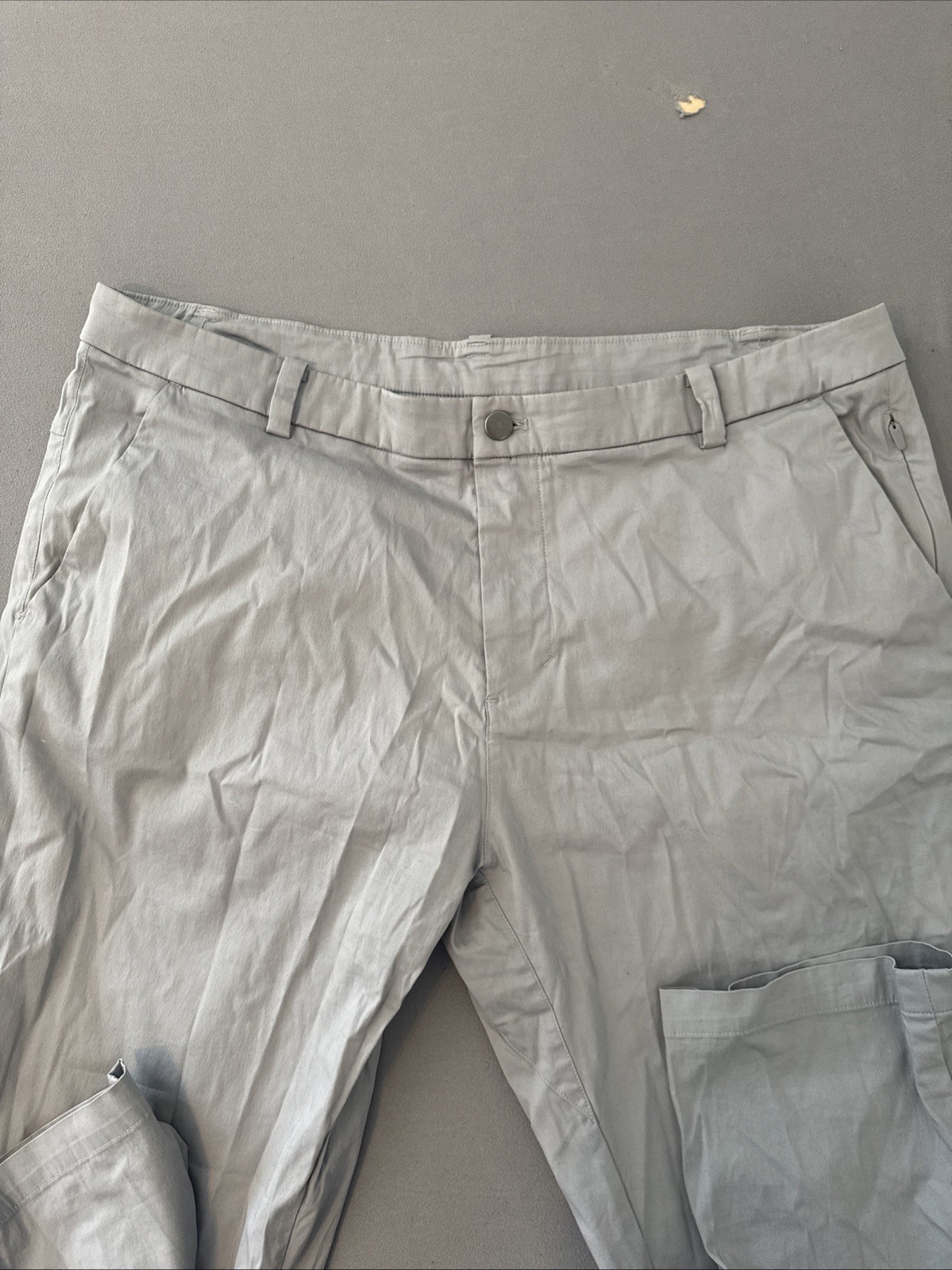Lululemon ABC Commission Warpstream Pants 38 Men Gray LM5440SE Performance image 2
