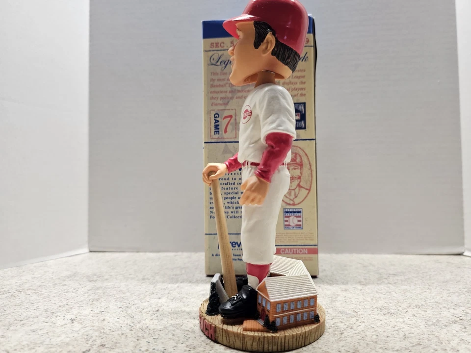 Johnny Bench Cincinnati Reds MLB 2002 FOCO #'d Bobblehead NIB Cooperstown Collec - Image 4 of 4