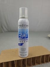 NO NOZZLE Condition 3-in-1 Moisturizing Mousse with Sunscreen 6 oz READ