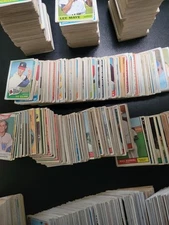 1960s Topps Baseball Cards Collection Builder - 100 Different from 1960 to 1969