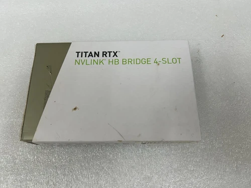 NVIDIA P4933 NVLink Bridge 4-Slot Spacing for Titan RTX GPU W/Original Box